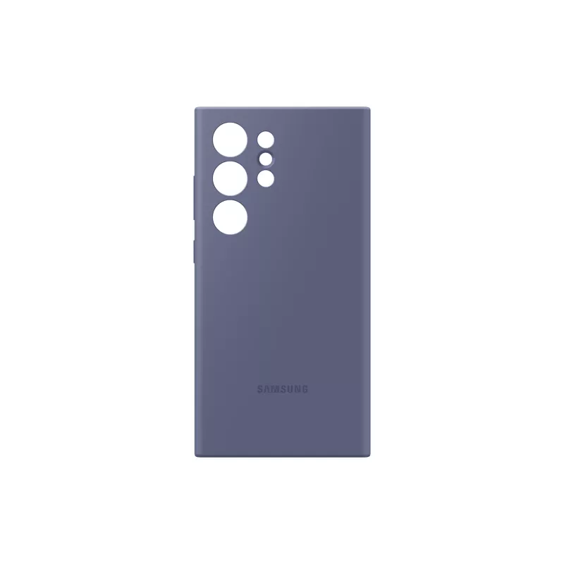 Silikona maciņš Samsung Galaxy S24 Ultra Violet vienkrāsains