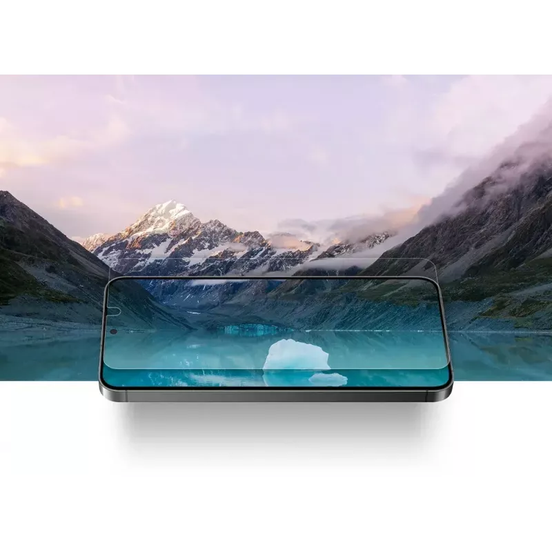 Ekrāna aizsargs Samsung Galaxy S24+ pret skrāpējumiem, caurspīdīgs, 2 gab.