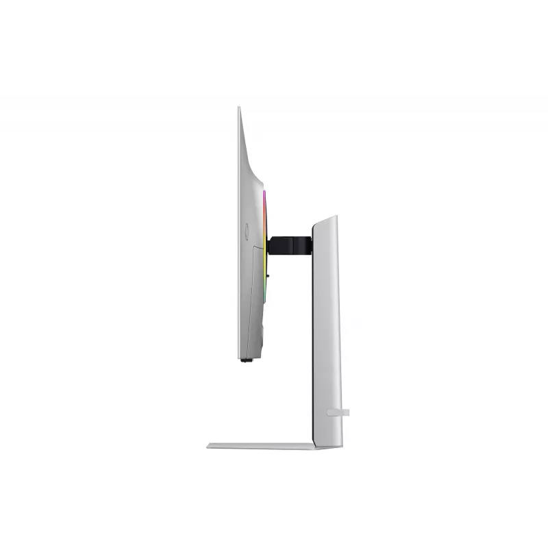 Samsung G80SD datora monitors 81.3 cm (32 collas) 3840 x 2160 pikseļi 4K Ultra HD OLED, sudraba krāsā