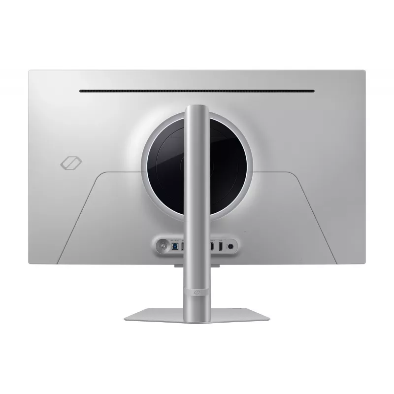 Samsung G80SD datora monitors 81.3 cm (32 collas) 3840 x 2160 pikseļi 4K Ultra HD OLED, sudraba krāsā