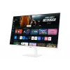 Samsung M70D datora monitors 81.3 cm (32 collas) 3840 x 2160 pikseļi 4K Ultra HD LED Balts