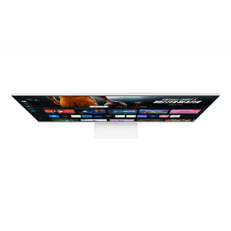Samsung M70D datora monitors 81.3 cm (32 collas) 3840 x 2160 pikseļi 4K Ultra HD LED Balts