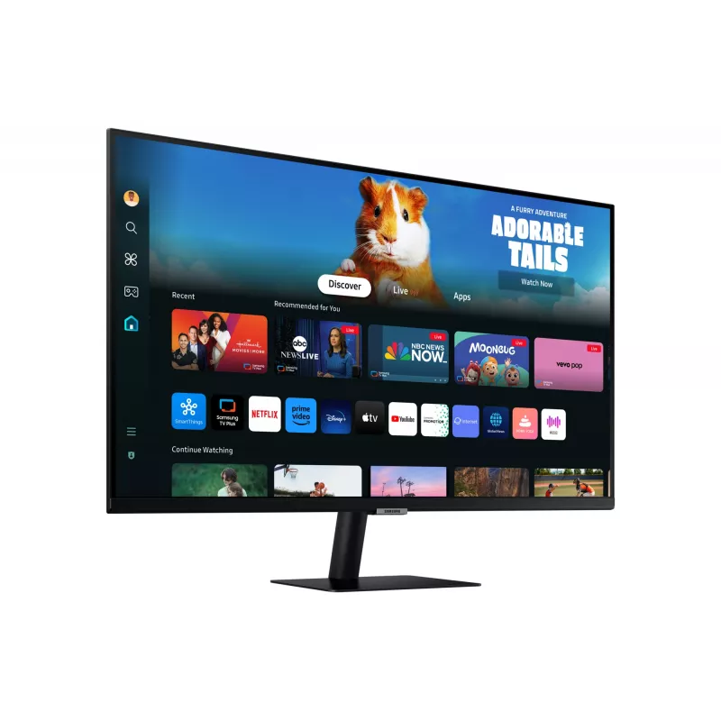 Samsung M50D datora monitors 68,6 cm (27 collas) 1920 x 1080 pikseļi Full HD LED melns