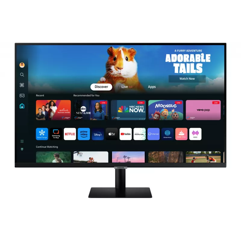 Samsung M50D datora monitors 68,6 cm (27 collas) 1920 x 1080 pikseļi Full HD LED melns
