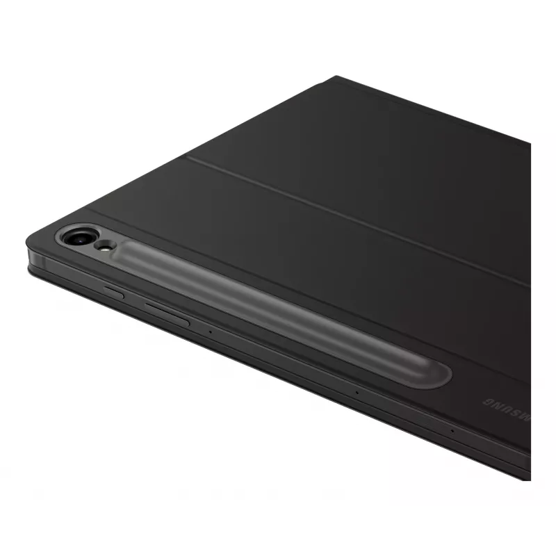 tastatūra Samsung EF-DX725 Nordic Pogo Pin Melns Touchpad