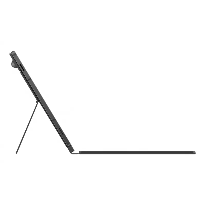 tastatūra Samsung EF-DX725 Nordic Pogo Pin Melns Touchpad