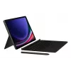 tastatūra Samsung EF-DX725 Nordic Pogo Pin Melns Touchpad