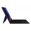 tastatūra Samsung EF-DX725 Nordic Pogo Pin Melns Touchpad