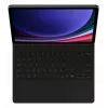 tastatūra Samsung EF-DX725 Nordic Pogo Pin Melns Touchpad