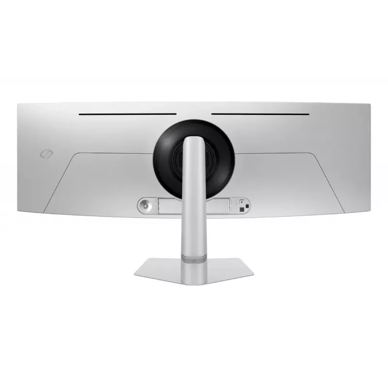 Samsung G91SD datoru monitors 124,5 cm (49 collas) 5120 x 1440 pikseļi Dual QHD OLED Sudraba