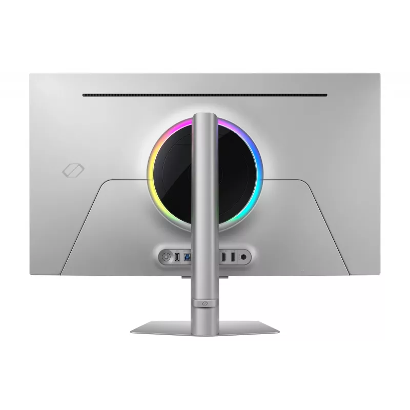Samsung G81SF datora monitors 81,3 cm (32 collas) 3840 x 2160 pikseļi 4K Ultra HD OLED sudraba