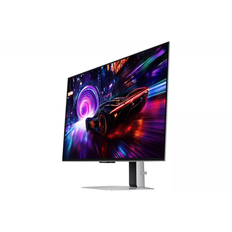 Samsung G81SF datora monitors 81,3 cm (32 collas) 3840 x 2160 pikseļi 4K Ultra HD OLED sudraba