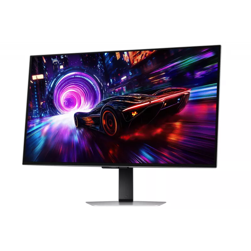Samsung G81SF datora monitors 81,3 cm (32 collas) 3840 x 2160 pikseļi 4K Ultra HD OLED sudraba