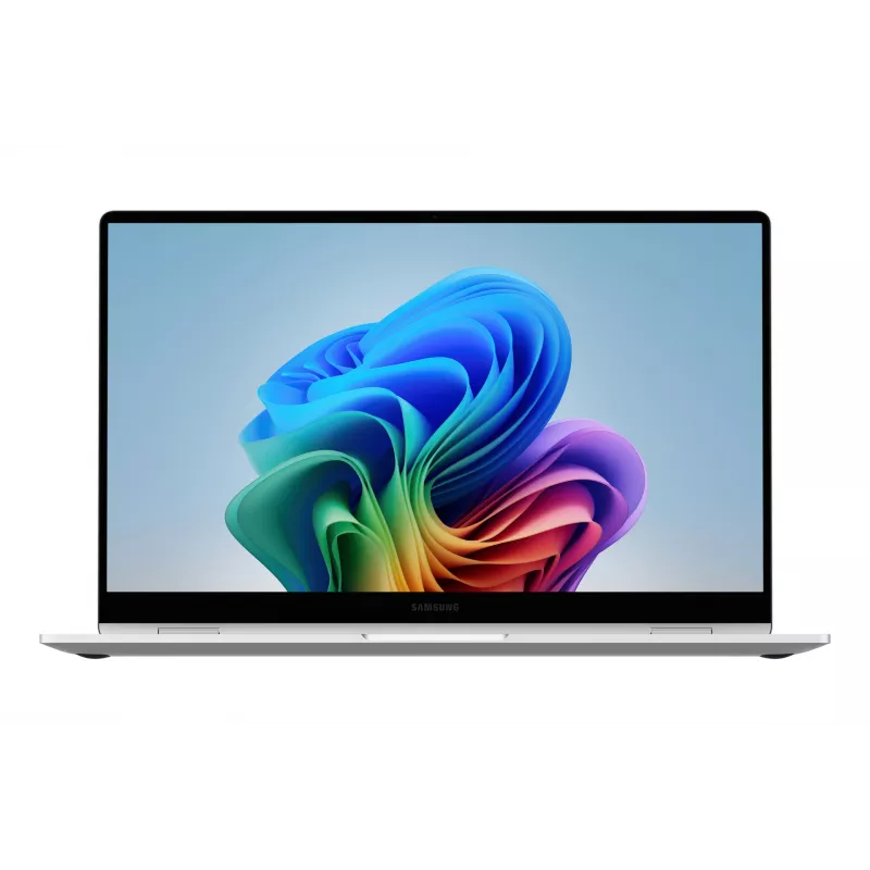 Samsung NP750QHAA-EXP Intel Core Ultra 7 256V hibrīds (2-vienā) 39,6 cm (15,6 collas) skārienjūtīgs Full HD 16 GB LPDDR5x-SDRAM 512 GB SSD Wi-Fi 7 (802.11be) Windows 11 Home sudrabots