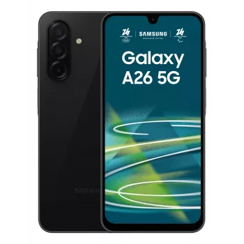 Samsung Galaxy A26 17 cm (6.7 collas) Hybrid Dual SIM Android 15 5G USB Type-C 8 GB 256 GB 5000 mAh Melns