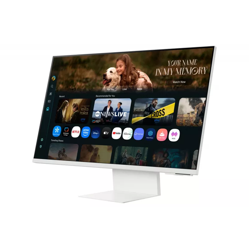 Samsung M8 M80F datora monitors 81,3 cm (32 collas) 3840 x 2160 pikseļi 4K Ultra HD LCD Balts