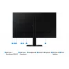 Samsung S60UD datora monitors 68.6 cm (27 collas) 2560 x 1440 pikseļi Quad HD LCD melns