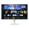 Samsung M5 M50F datora monitors 68.6 cm (27 collas) 1920 x 1080 pikseļi Full HD LCD Balts