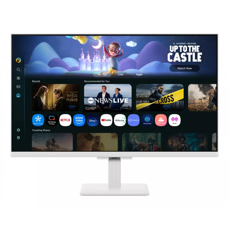 Samsung M5 M50F datora monitors 68.6 cm (27 collas) 1920 x 1080 pikseļi Full HD LCD Balts