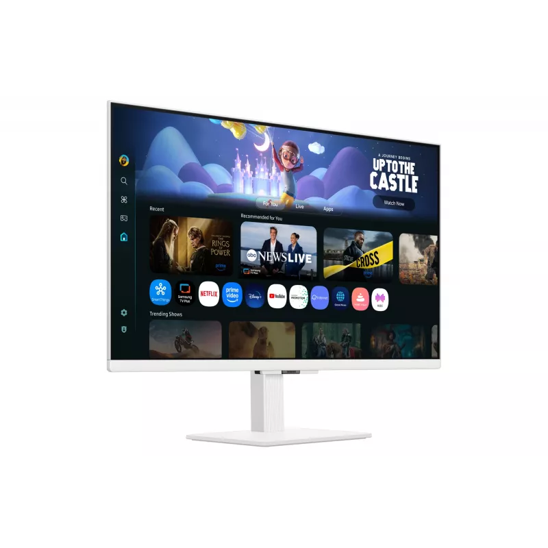 Samsung M5 M50F datora monitors 68.6 cm (27 collas) 1920 x 1080 pikseļi Full HD LCD Balts