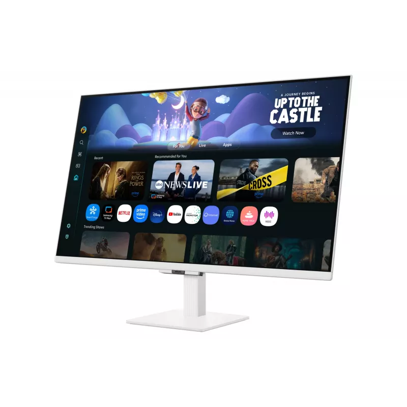 Samsung M5 M50F datora monitors 81,3 cm (32 collas) 1920 x 1080 pikseļi Full HD LCD Balts