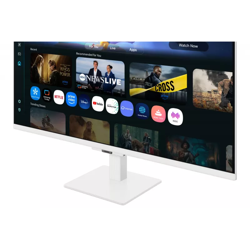 Samsung M5 M50F datora monitors 81,3 cm (32 collas) 1920 x 1080 pikseļi Full HD LCD Balts
