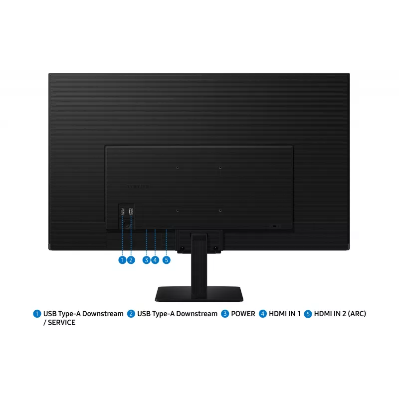 Samsung M5 M50F datoru monitors 81,3 cm (32 collas) 1920 x 1080 pikseļi Full HD LCD Melns