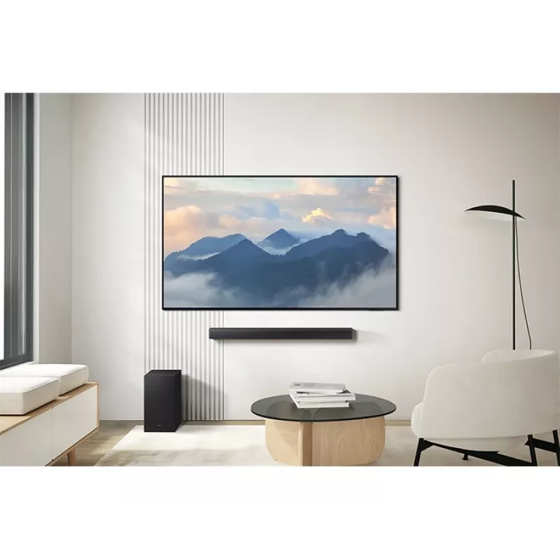 Samsung B-Series HW-B66CF/XN skaņas joslas skaļrunis Melns 3.1 kanāli