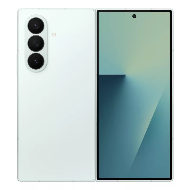 Samsung Galaxy Z Fold7 (tikai .com), 20.3 cm (8 collas), 2184 x 1968 pikseļi, 12 GB, 256 GB, 200 MP, piparmētru krāsa