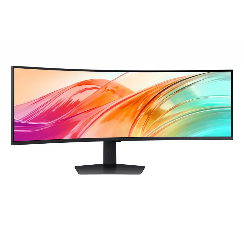 Samsung S95UC datora monitors 124.5 cm (49 collas) 5120 x 1440 pikseļi Dual QHD LCD Melns