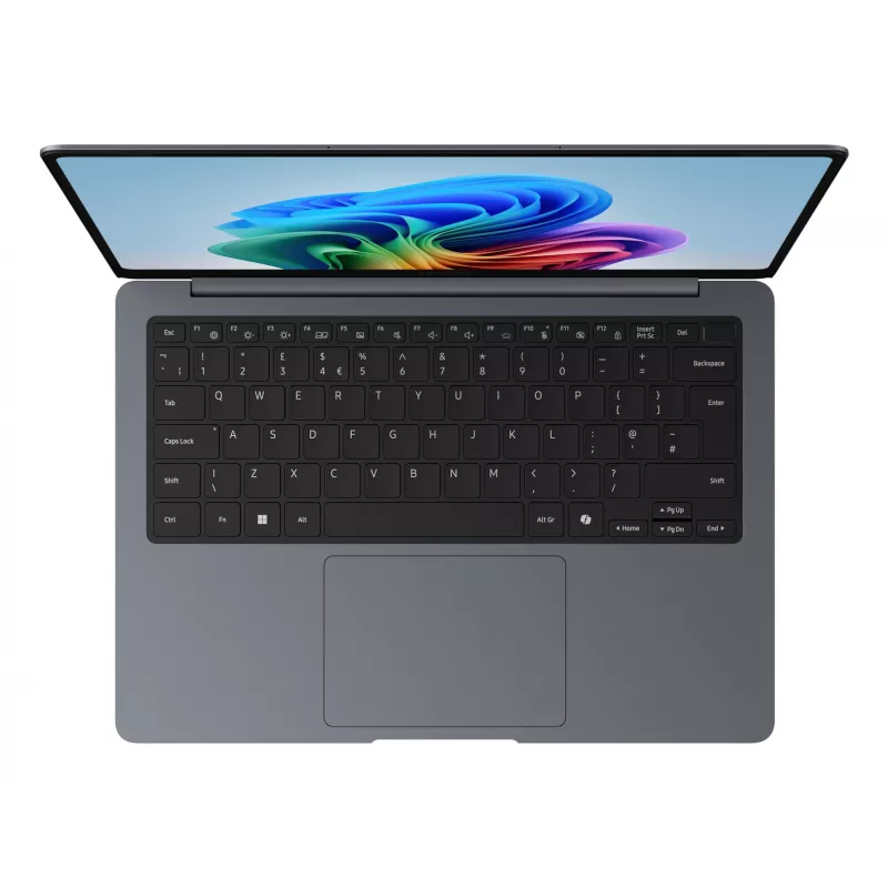 Samsung Galaxy Book6 Pro Copilot+ PC Intel Core Ultra 7 356H klēpjdators 35,6 cm (14 collu) skārienjūtīgs WQXGA+ 32 GB LPDDR5x-SDRAM 512 GB SSD Wi-Fi 7 (802.11be) Windows 11 Pro pelēks