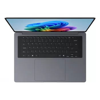 Samsung Galaxy Book6 Ultra NP960UJHE-EXP Copilot+ PC Intel Core Ultra 7 356H klēpjdators 40.6 cm (16 collu) skārienjutīgs WQXGA+ 32 GB LPDDR5x-SDRAM 1 TB SSD NVIDIA® GeForce RTX™ 5070 klēpjdatora GPU Wi-Fi 7 (802.11be) Windows 11 Home vācu pelēks