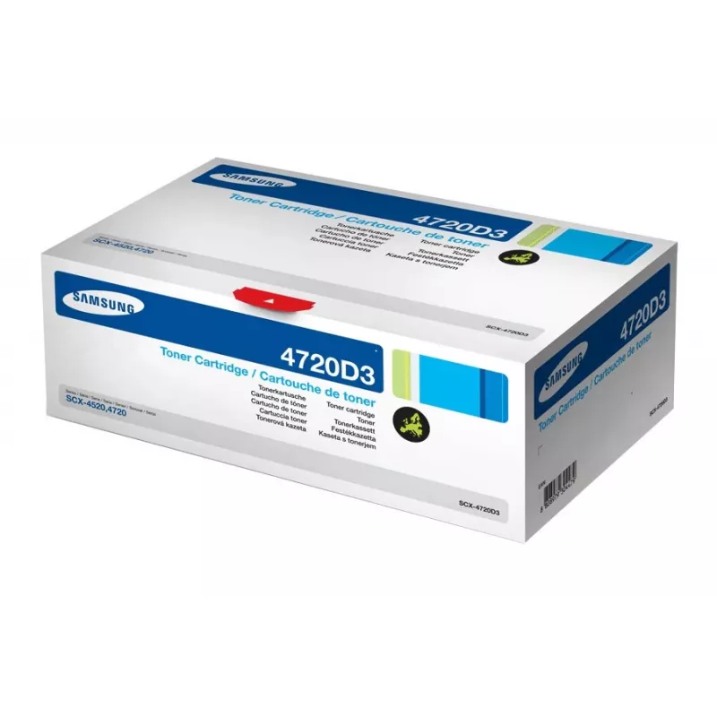 Samsung SCX-4720D3 tonera kasetne 1 gab. Oriģināls Melna