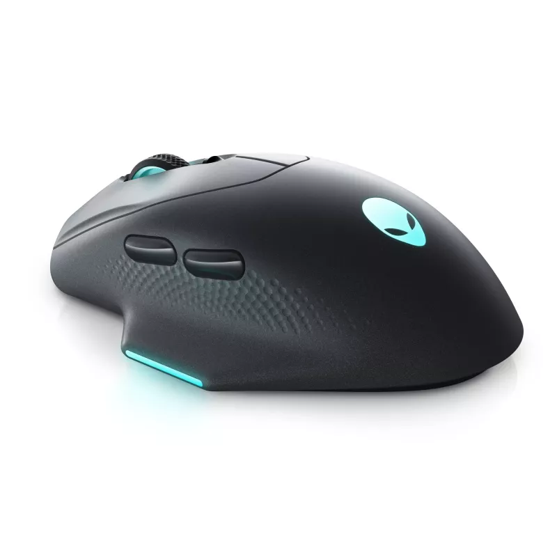 Alienware AW620M pele Spēlēm Labās rokas RF Bezvadu + USB Type-C Optiskā 26000 DPI
