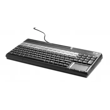 HP POS USB tastatūra ar magnētiskās svītras lasītāju