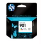 HP 901 trīskrāsu oriģinālā tintes kasetne, standarta ietilpība, ciāna, fuksīna, dzeltena, krāsvielu tinte, 9 ml, 1 gab., 360 lapaspuses