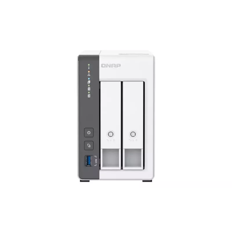 QNAP TS-216G NAS/krātuves serveris Tornis Cortex-A Cortex-A55 4 GB HDD Balts