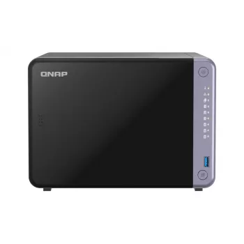 QNAP TS-632X-4G NAS/glabāšanas serveris Tornis Alpine Alpine AL-524 4 GB DDR4 QNAP QTS Melns