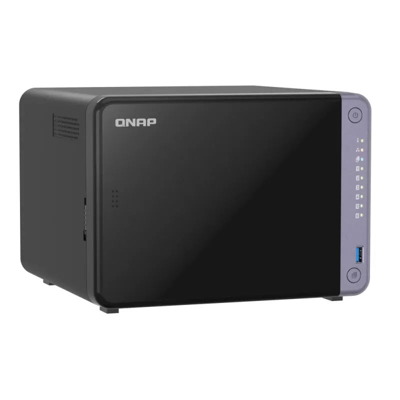 QNAP TS-632X-4G NAS/glabāšanas serveris Tornis Alpine Alpine AL-524 4 GB DDR4 QNAP QTS Melns