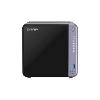 QNAP TS-432X-4G NAS/serveris Tornis Alpine Alpine AL-524 4 GB DDR4 QNAP QTS Melns