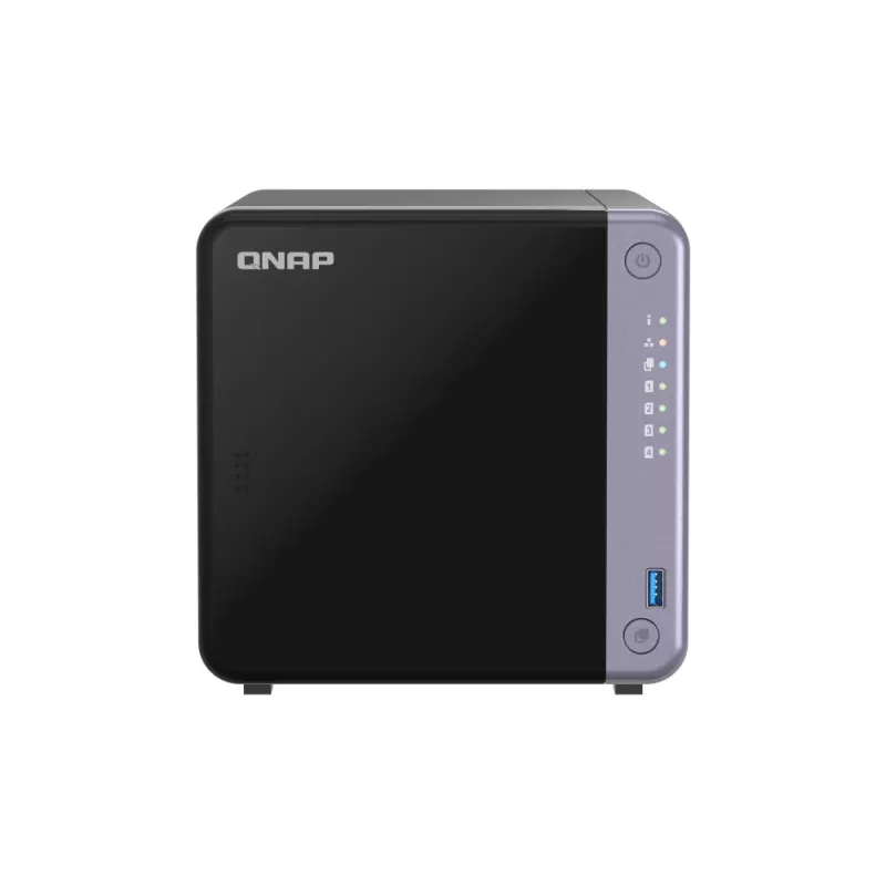QNAP TS-432X-4G NAS/serveris Tornis Alpine Alpine AL-524 4 GB DDR4 QNAP QTS Melns