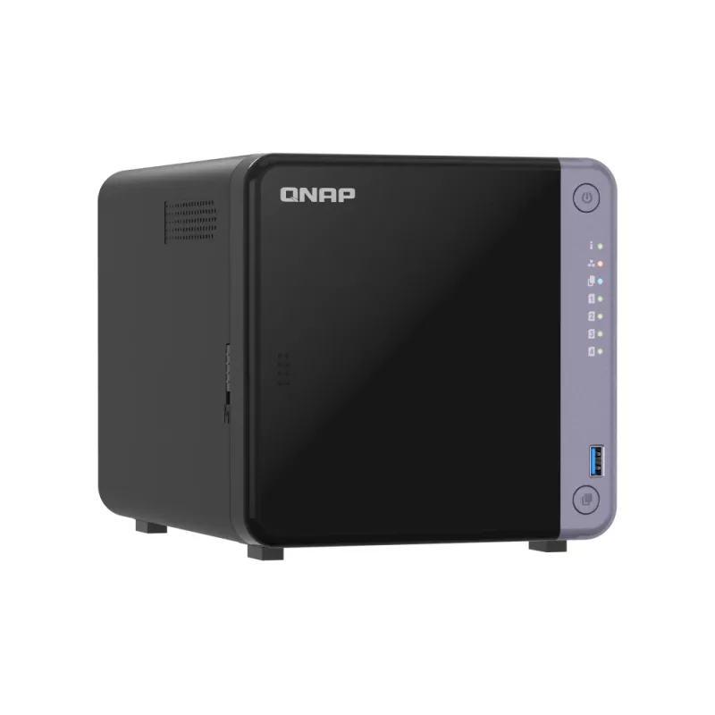 QNAP TS-432X-4G NAS/serveris Tornis Alpine Alpine AL-524 4 GB DDR4 QNAP QTS Melns
