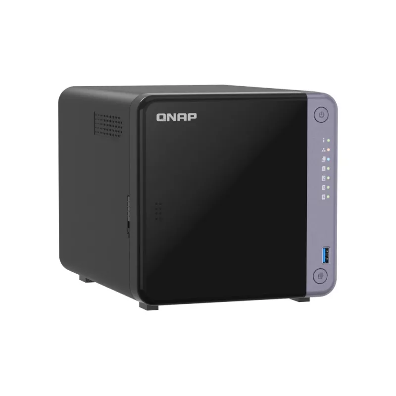QNAP TS-432X-4G NAS/serveris Tornis Alpine Alpine AL-524 4 GB DDR4 QNAP QTS Melns