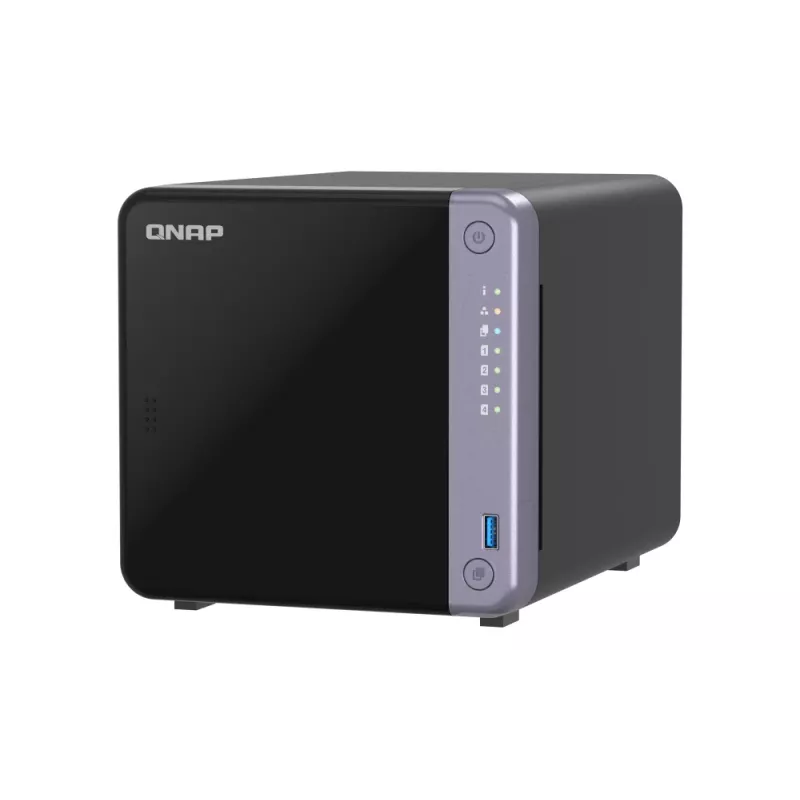 QNAP TS-432X-4G NAS/serveris Tornis Alpine Alpine AL-524 4 GB DDR4 QNAP QTS Melns