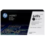 HP 649X 2 iepakojums Augsta ienesība Melns Oriģinālās LaserJet tonera kasetnes