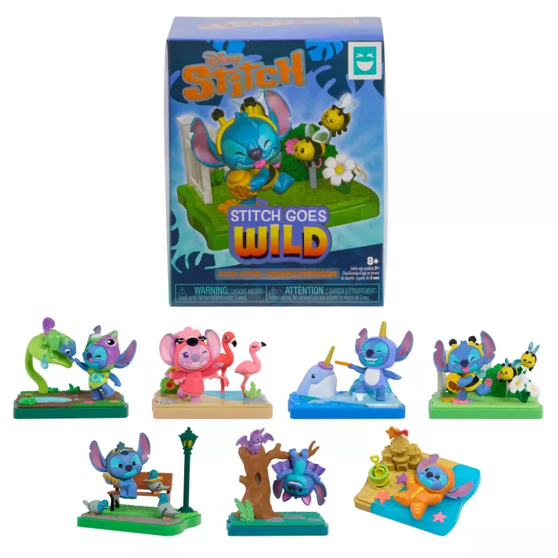 Just Play Happy Haul Stitch Goes Wild Collectible Fgire Blind Boxes