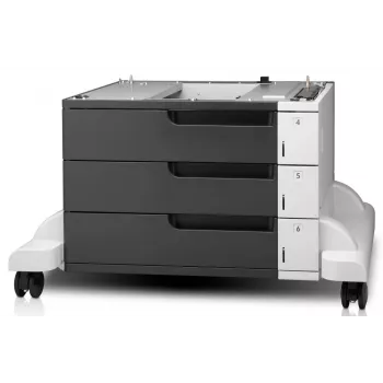 HP LaserJet 3x500 lapu padevējs un statīvs, saderīgs ar: HP LaserJet Enterprise 700 Printer M712 sēriju, 1500 lapas, Ķīna, Enterprise, Business, 543 mm, 586 mm