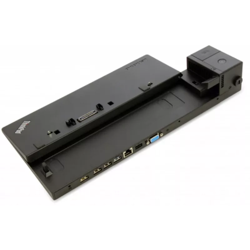 Lenovo 40A00065DK klēpjdatora dokstacija/portu replikators Docking melns