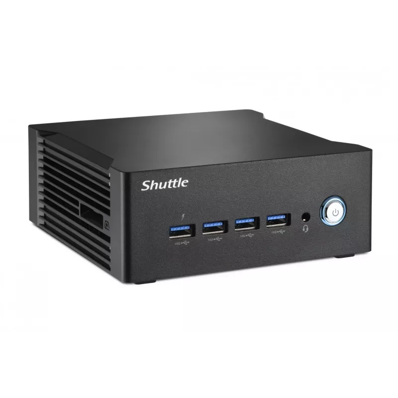 Shuttle Nano PC NT10H9, Intel Core Ultra 9 185H, Intel Arc grafika, 2xHDMI, 2xUSB 4.0 (DP), 2x2.5Gbit LAN, ietver VESA 24/7 nepārtrauktu darbību