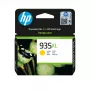 HP 935XL lielas ietilpības dzeltena oriģinālā tintes kasetne, dzeltena, 1 gab., 825 lapas